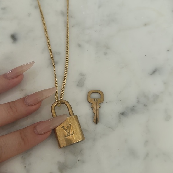 Louis Vuitton Lock Necklace - Picture 5 of 7